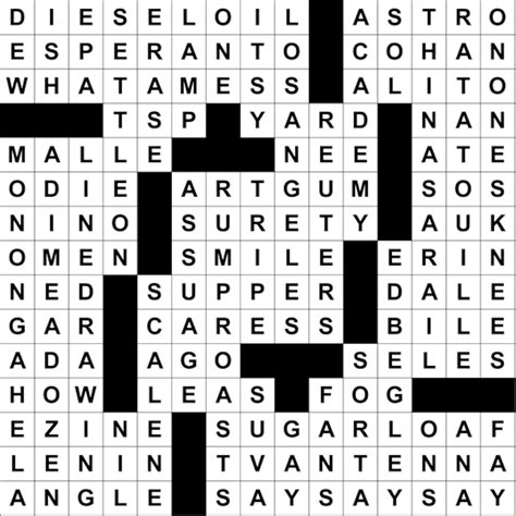 5 T. . Concerning crossword clue